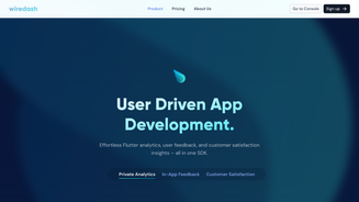 Screenshot of Wiredash